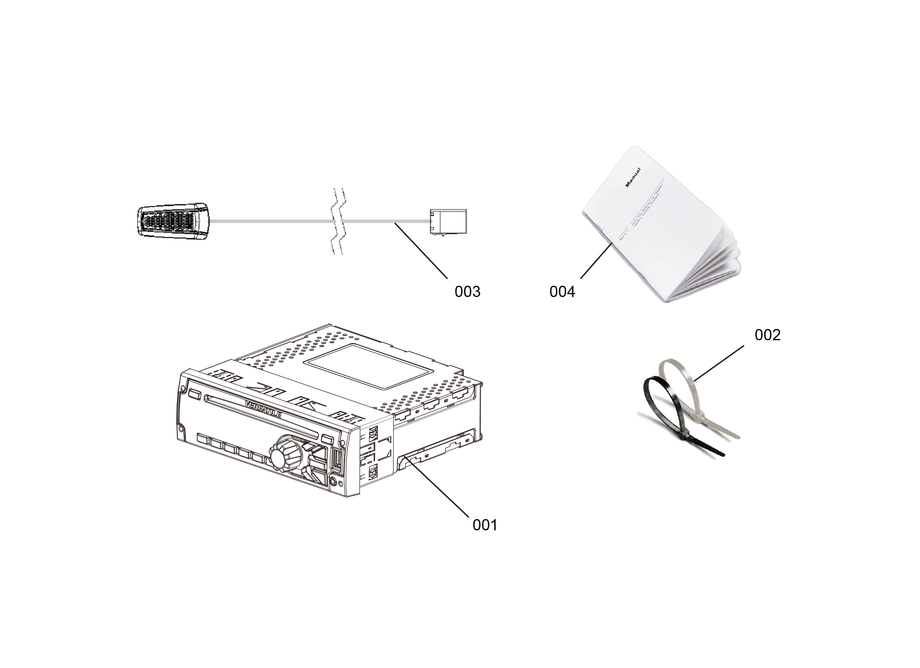 Dia Kit - Radio - Deluxe, Satellite