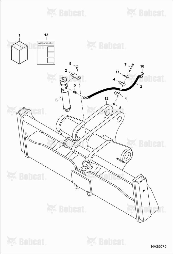Power Attachment Lock Kit (Manitach)