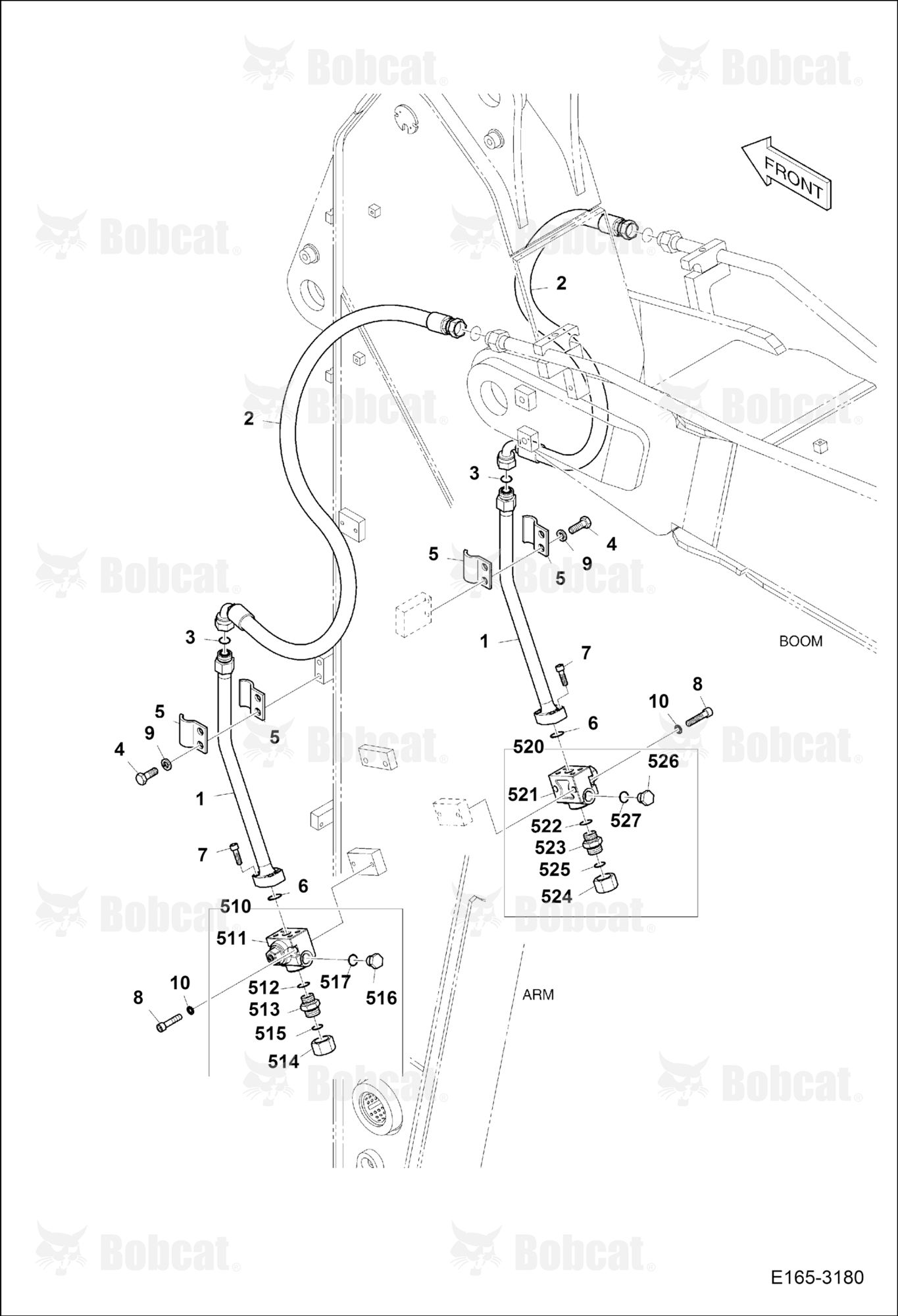 Arm Piping (One & Two Way)