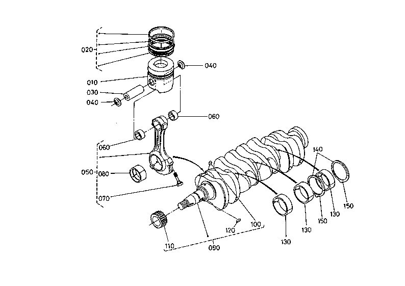 Piston And Crankshaft