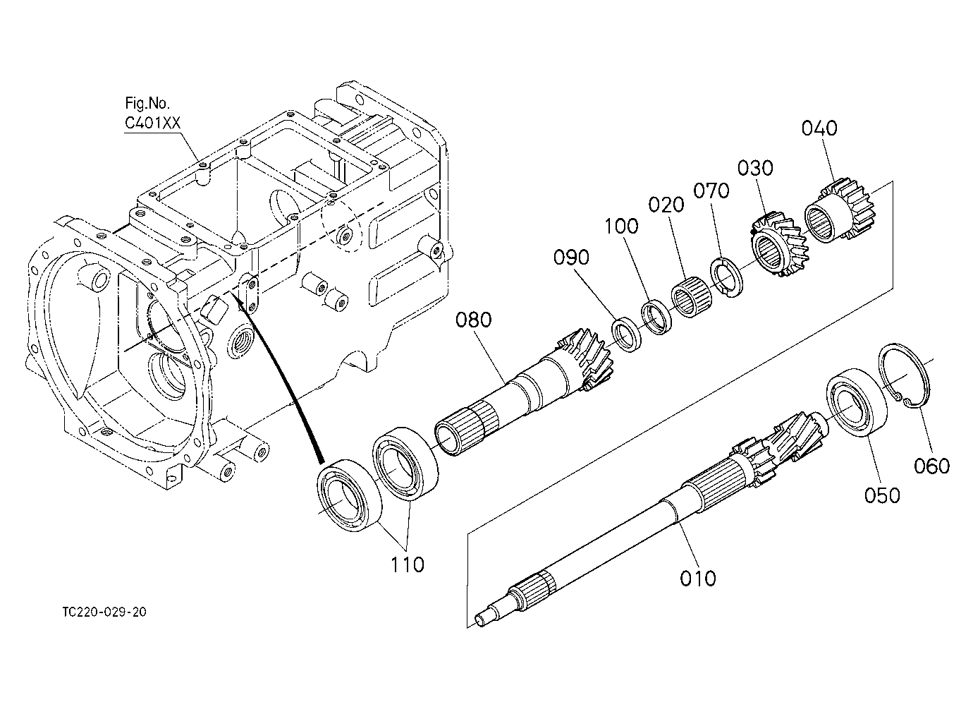 Main Shaft [Except Hst Type]