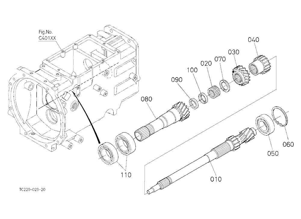 Main Shaft [Except Hst Type]