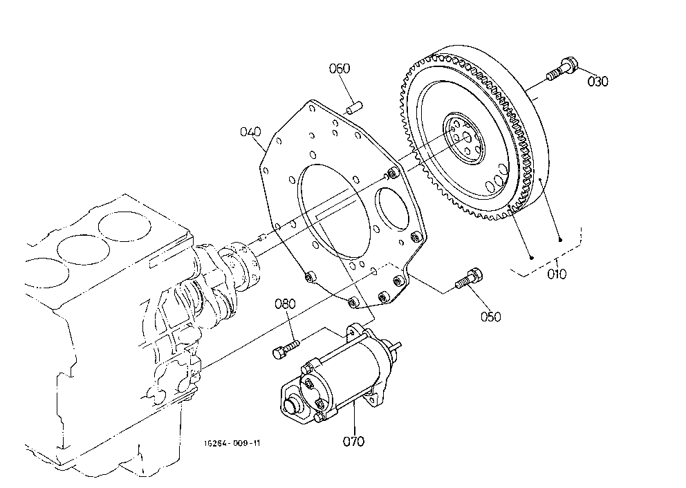 Flywheel,Starter