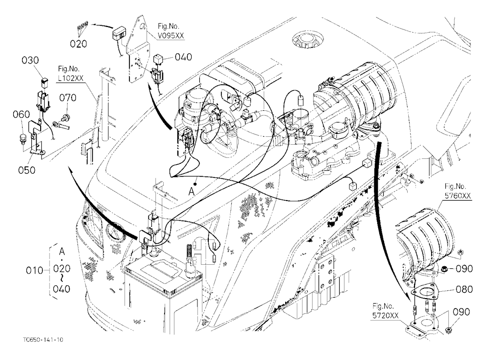 Heater Kit (Electrical Wiring/Relay) [W/O Heater]