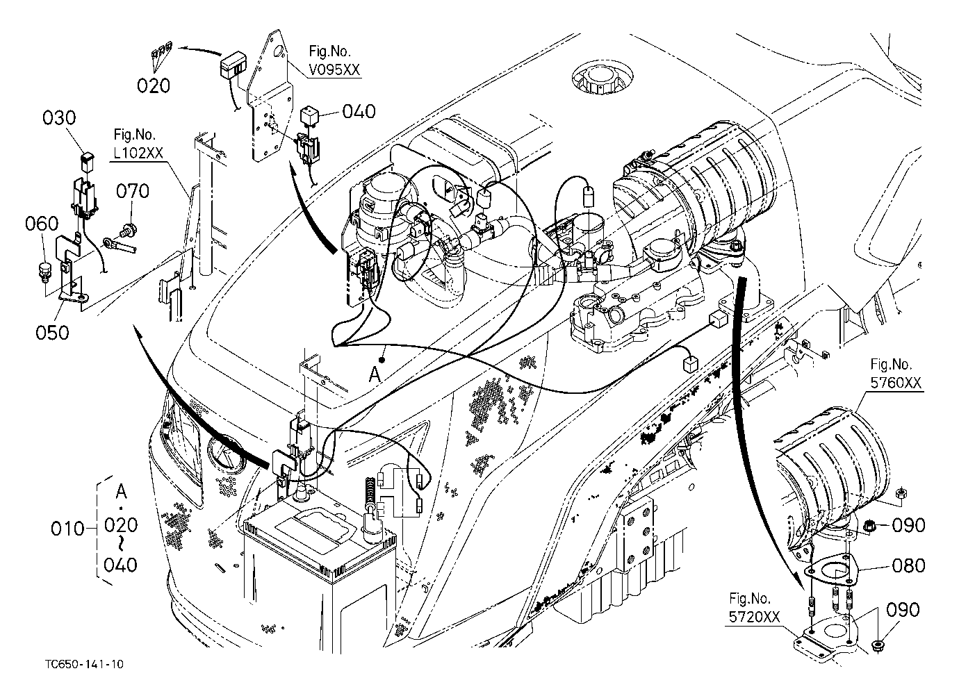 Heater Kit (Electrical Wiring/Relay) [W/O Heater]