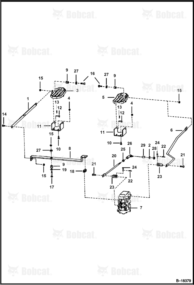 Control Pedals 502613001 - 502614999