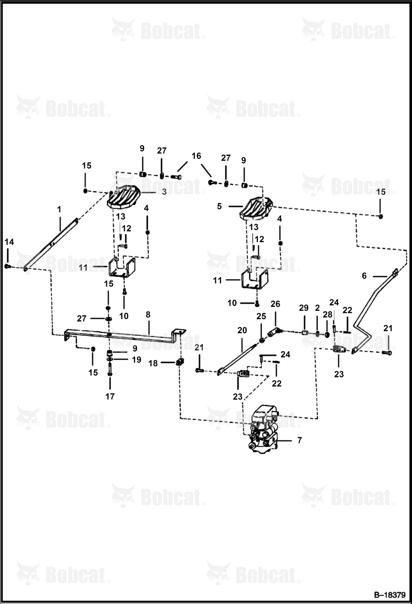 Control Pedals  502613001 - 502614999