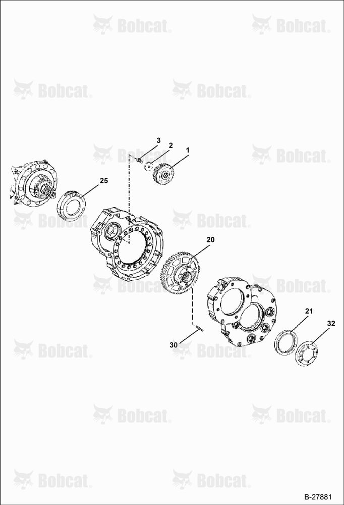 Reduction Gears (Replacement Axle - 5904661671)