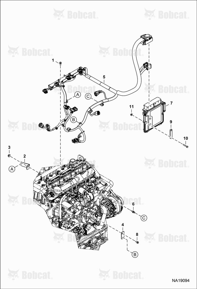 Engine ECU Harness