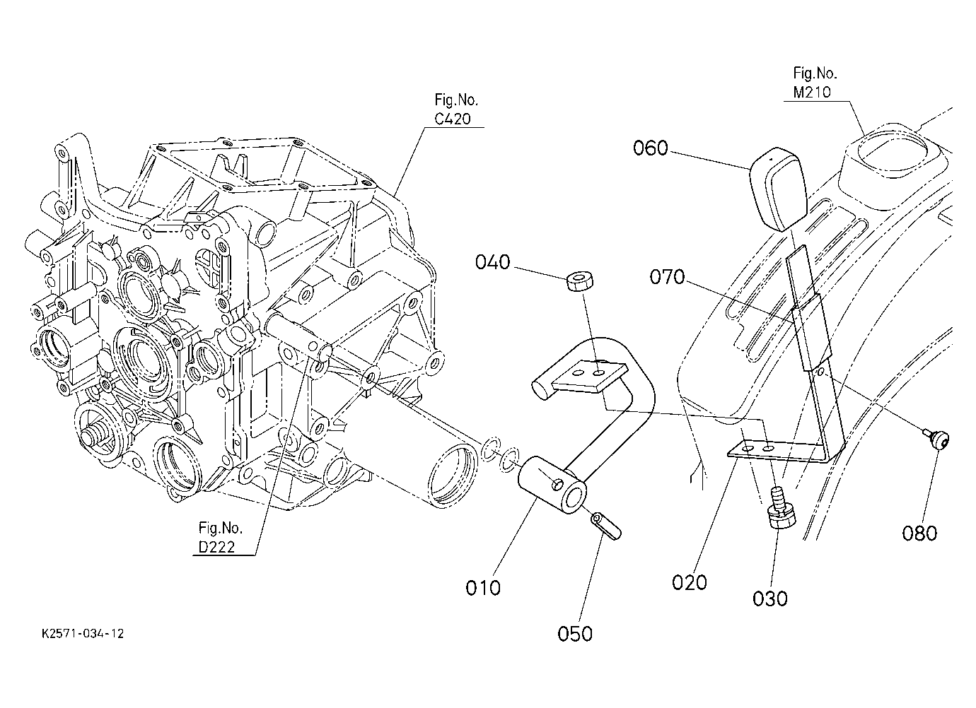 Pto Select Lever