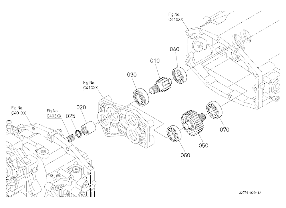 Pto Countershaft