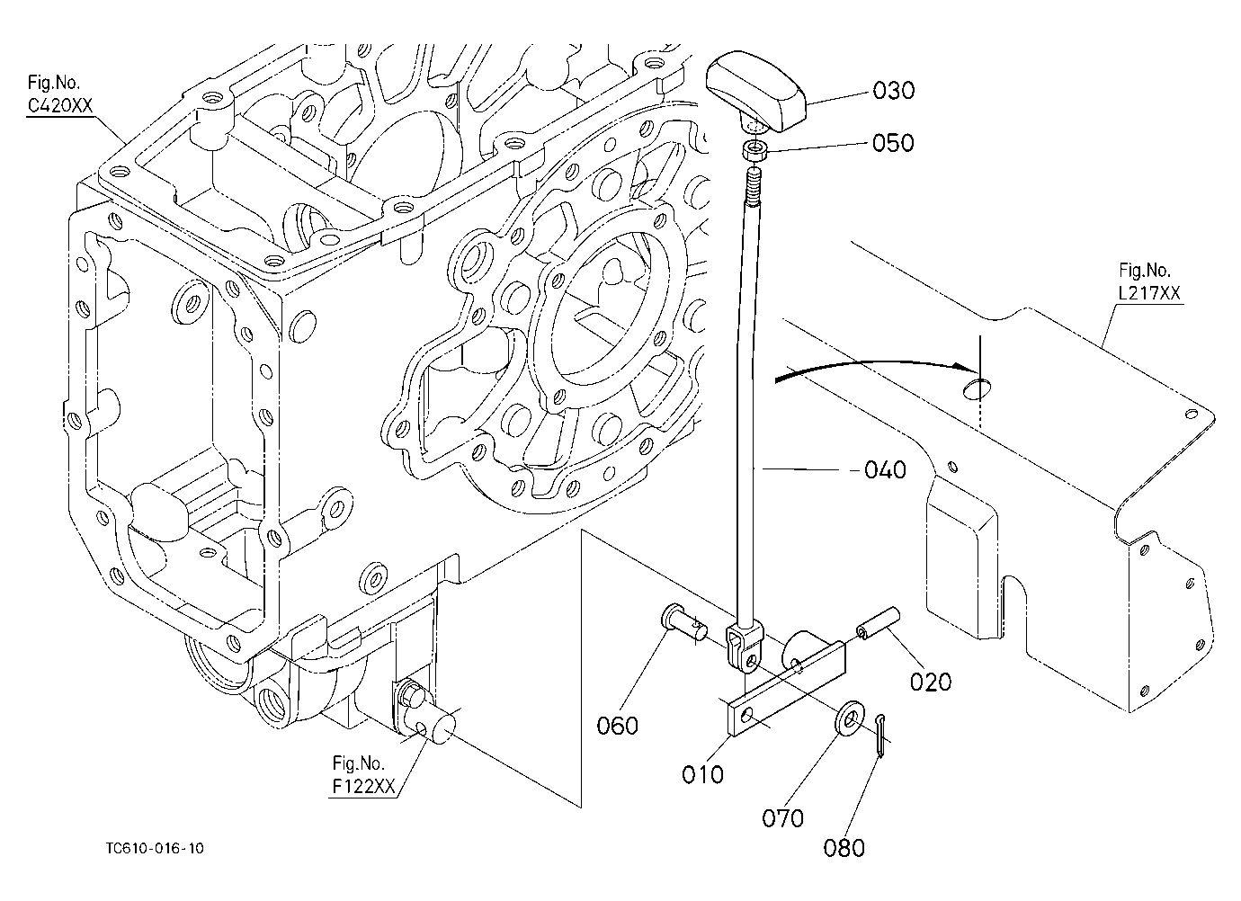 Front Wheel Drive Lever
