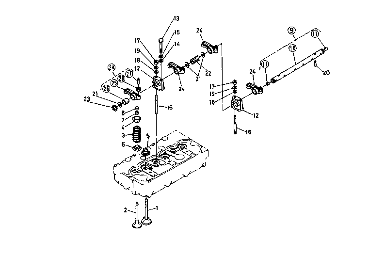 Valve And Rocker Arm