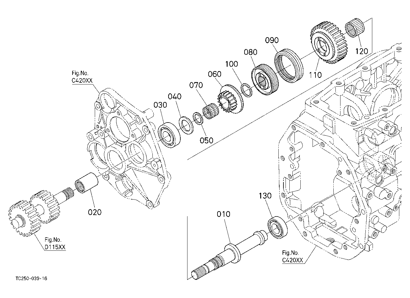 Range Gear Shaft