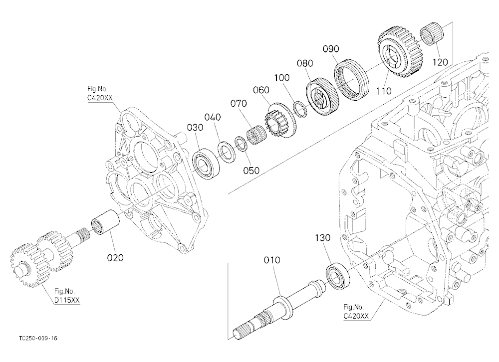 Range Gear Shaft