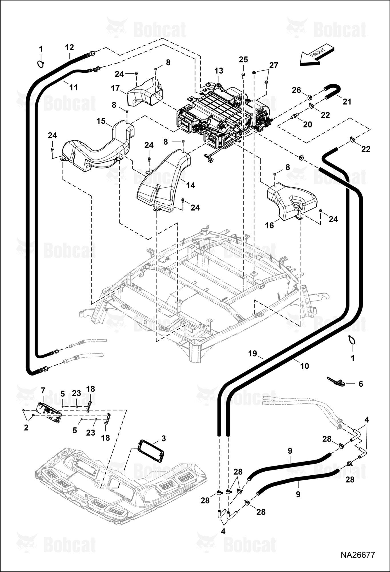 Heater & A/C (HVAC Duct)
