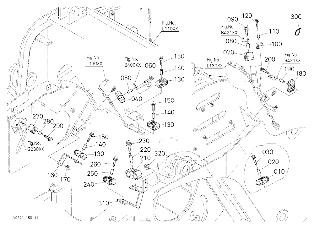 Hose Clamp [Hydraulic Hitch] [High Flow]