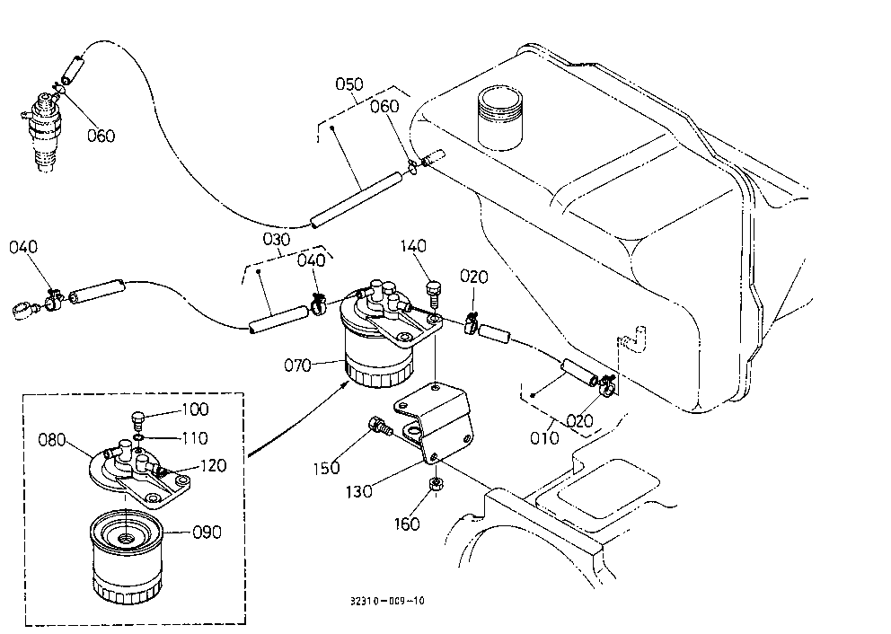 Fuel Filter And Fuel Pipe