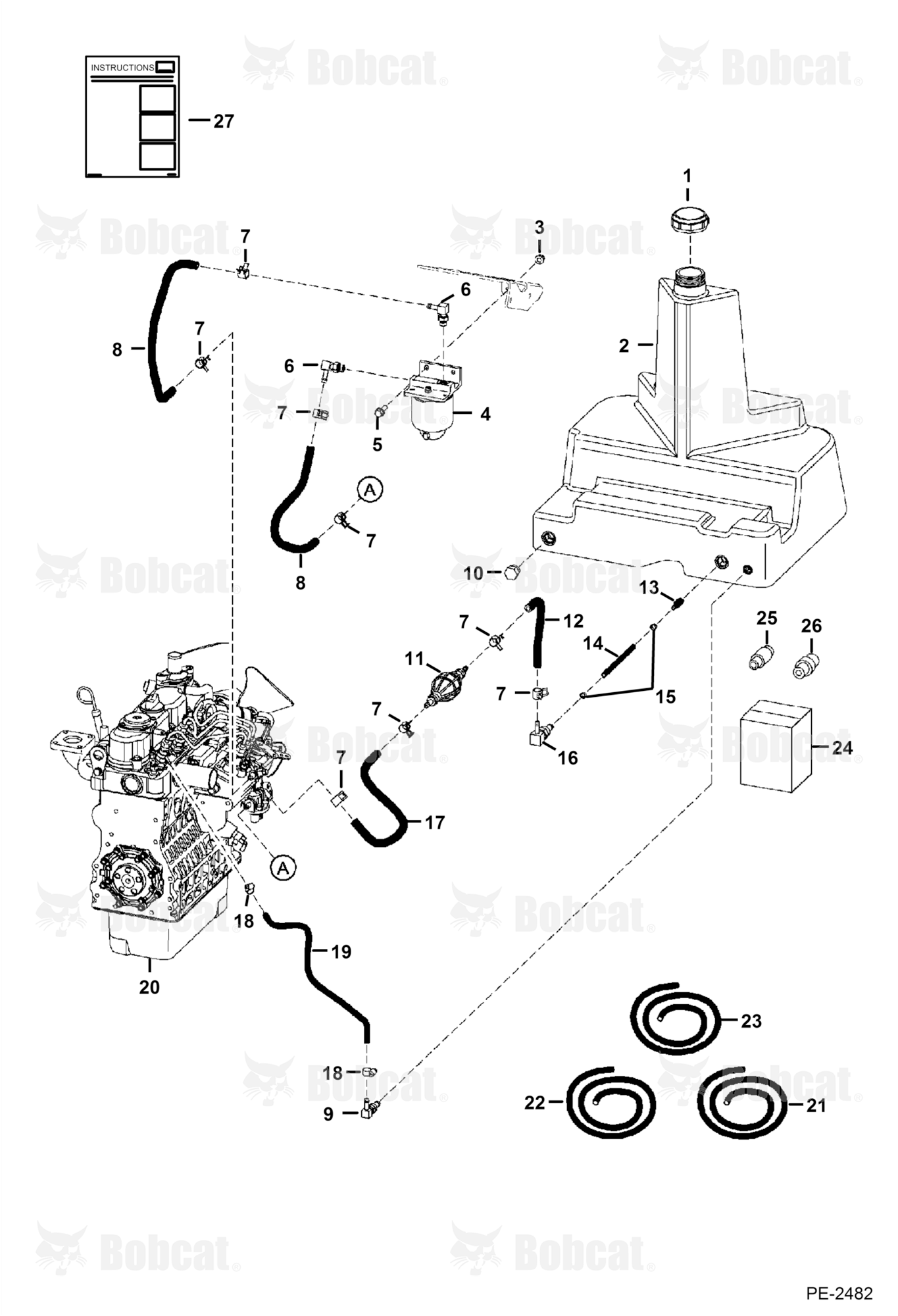 Fuel System  538711001 - 538711680