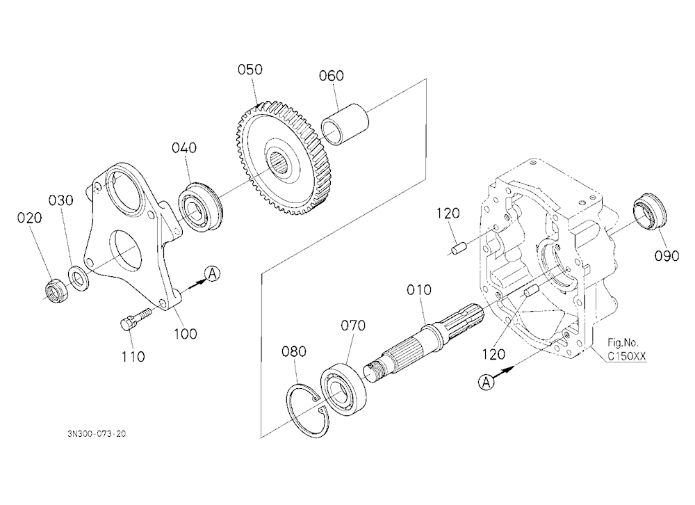 Pto Shaft [Except M108Sds2/M108Sdsl2/M108Sdsl2S]