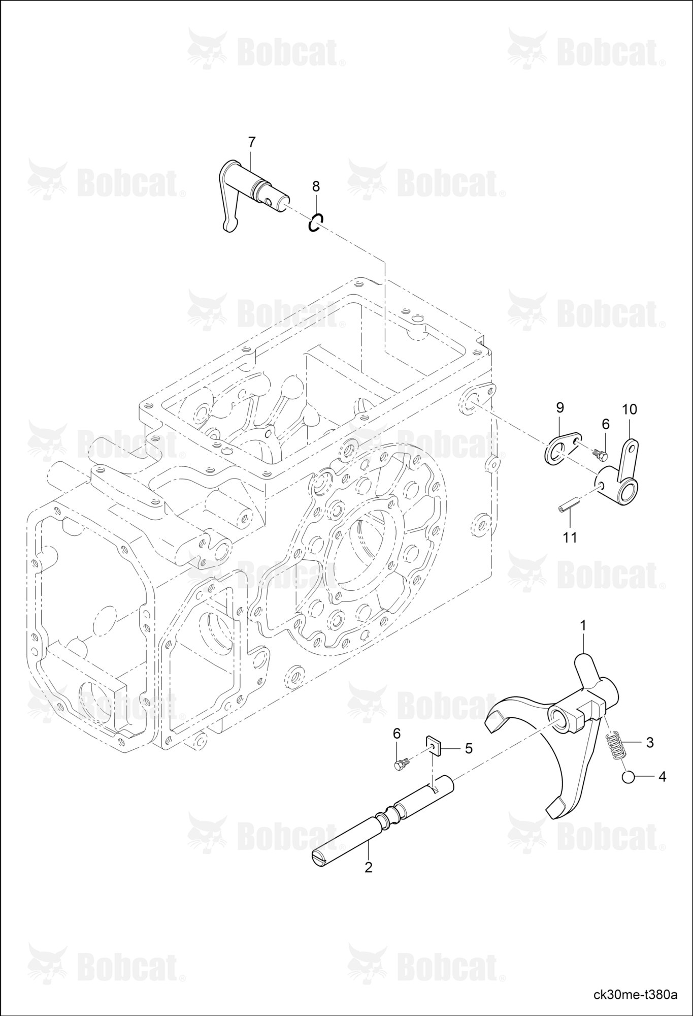 PTO Shift Fork Group