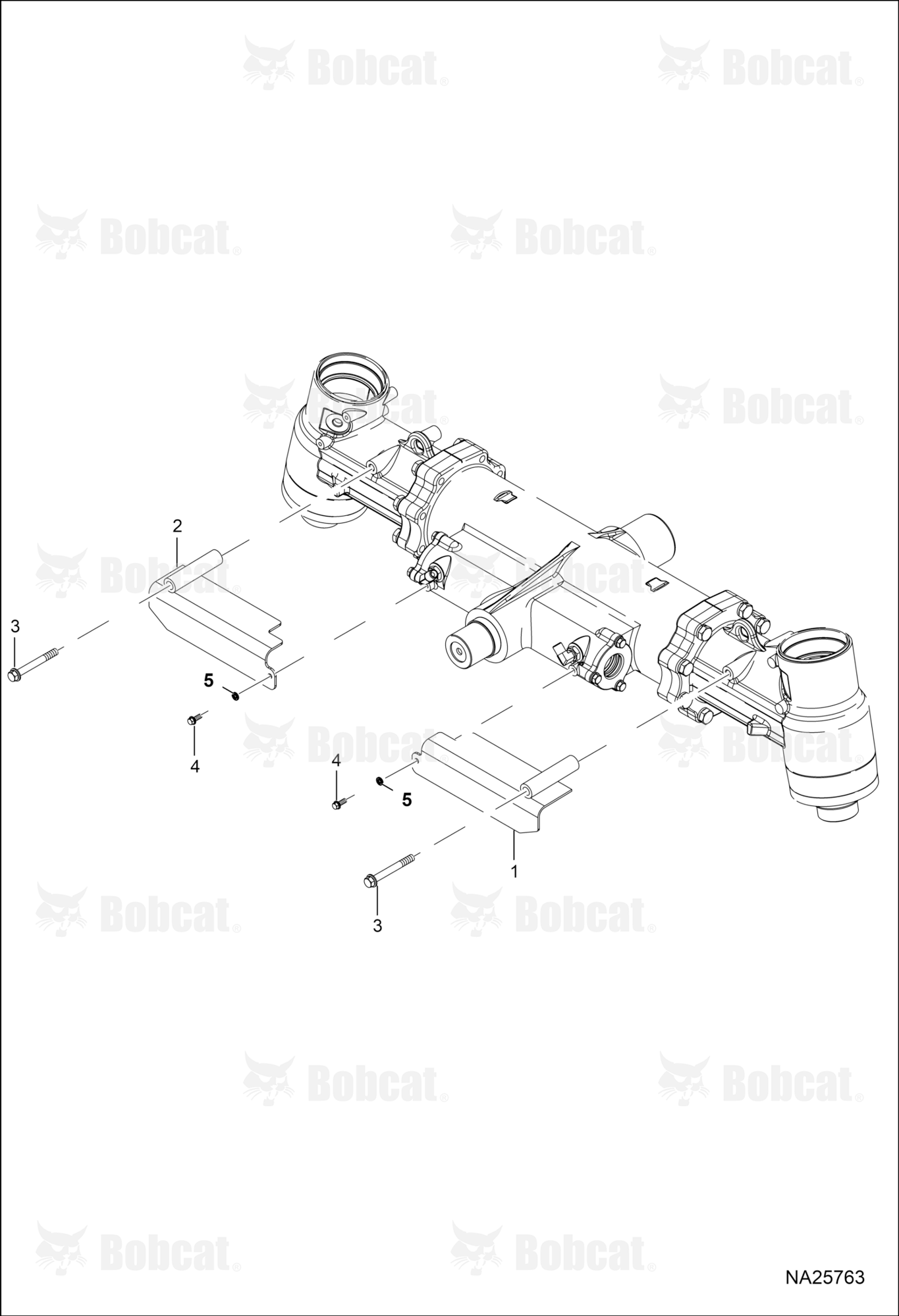 Steering Cylinder Cover Group