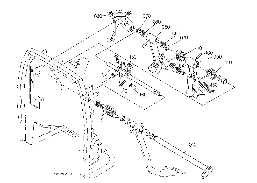 Brake Pedal [Except Hst Type]