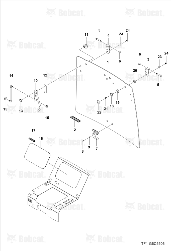 Rear Glass Group