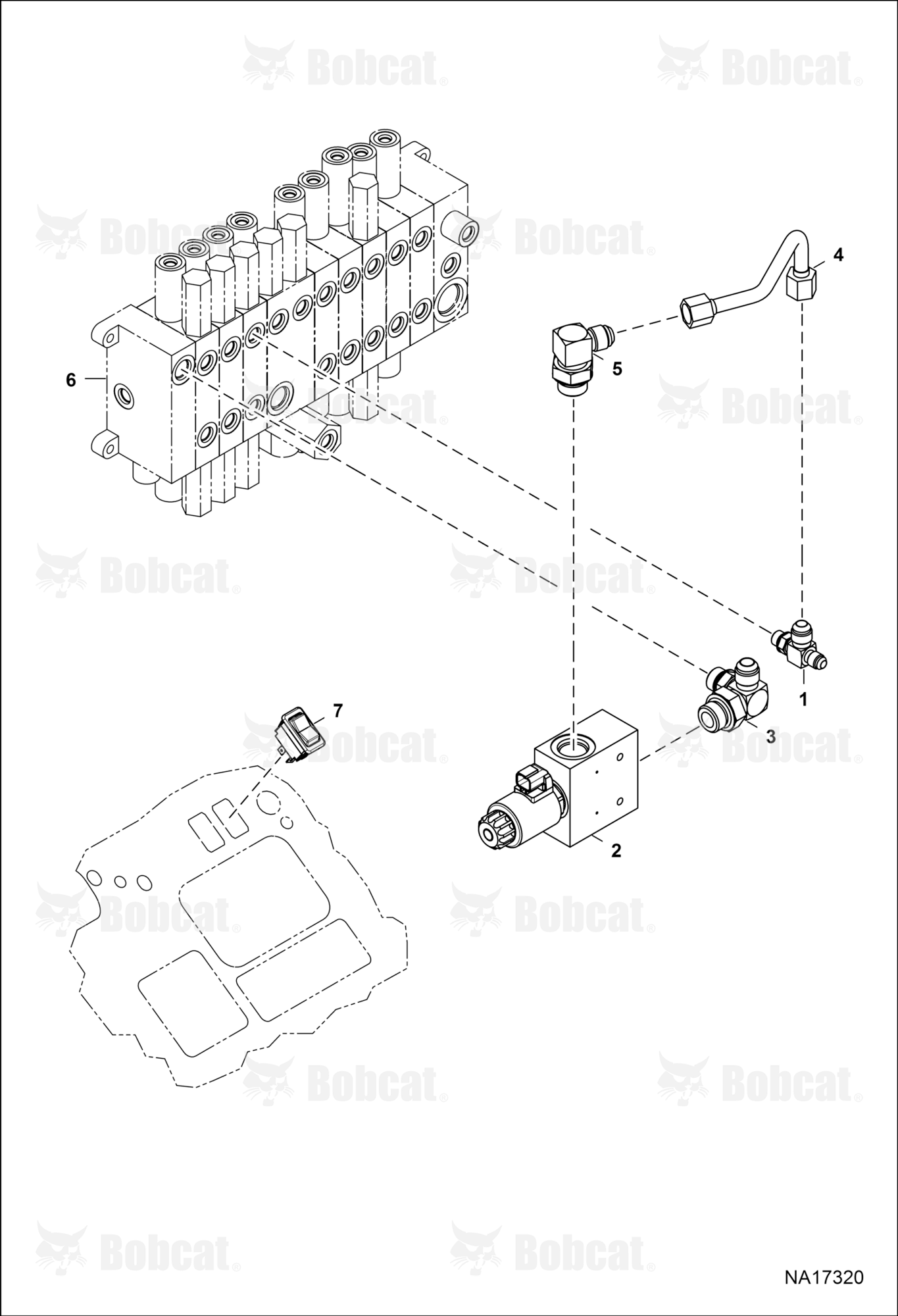 Direct TO Tank (Option)(Electric Valve)  B4S611325 & Above