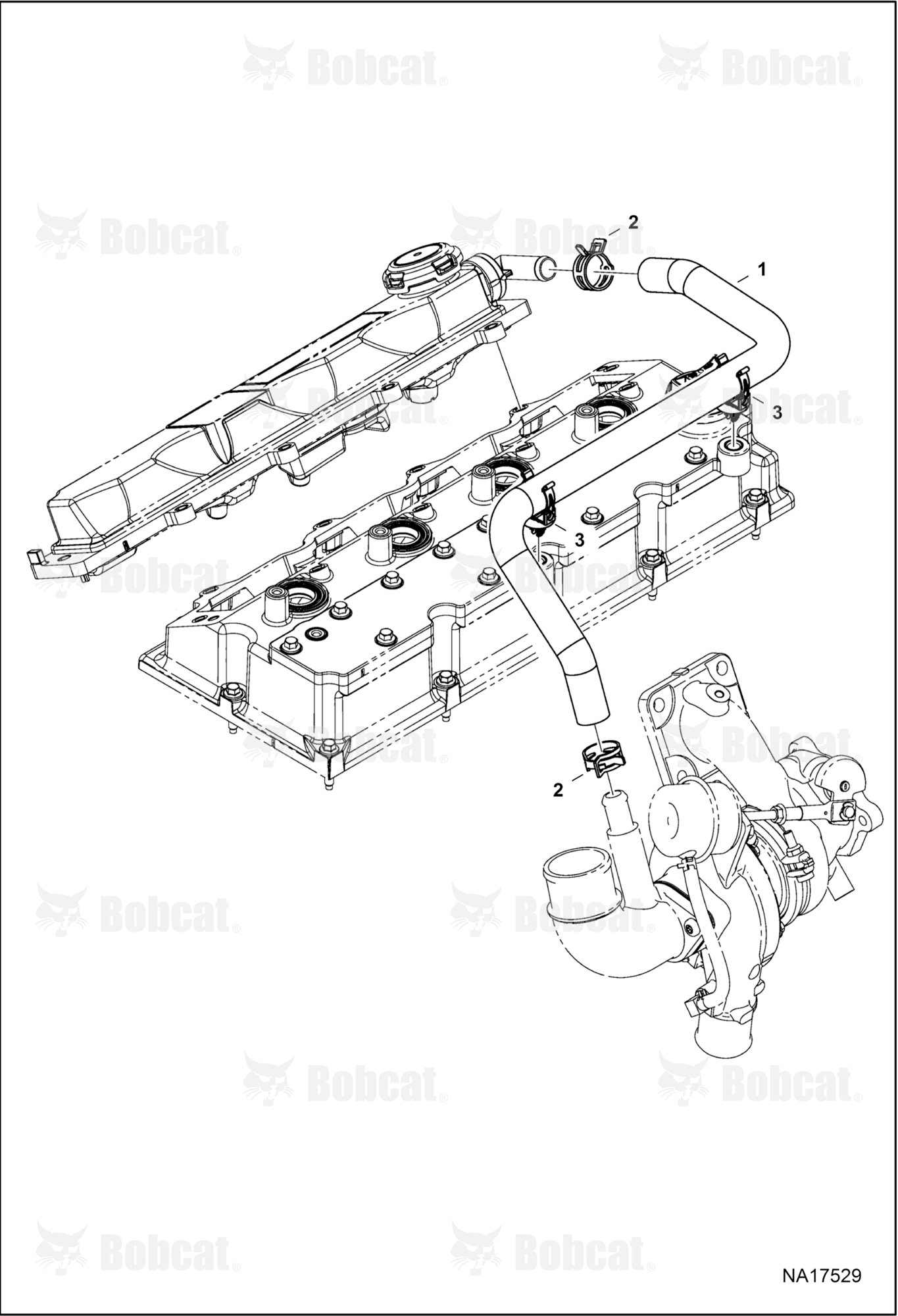 Rocker Arm Cover Hose