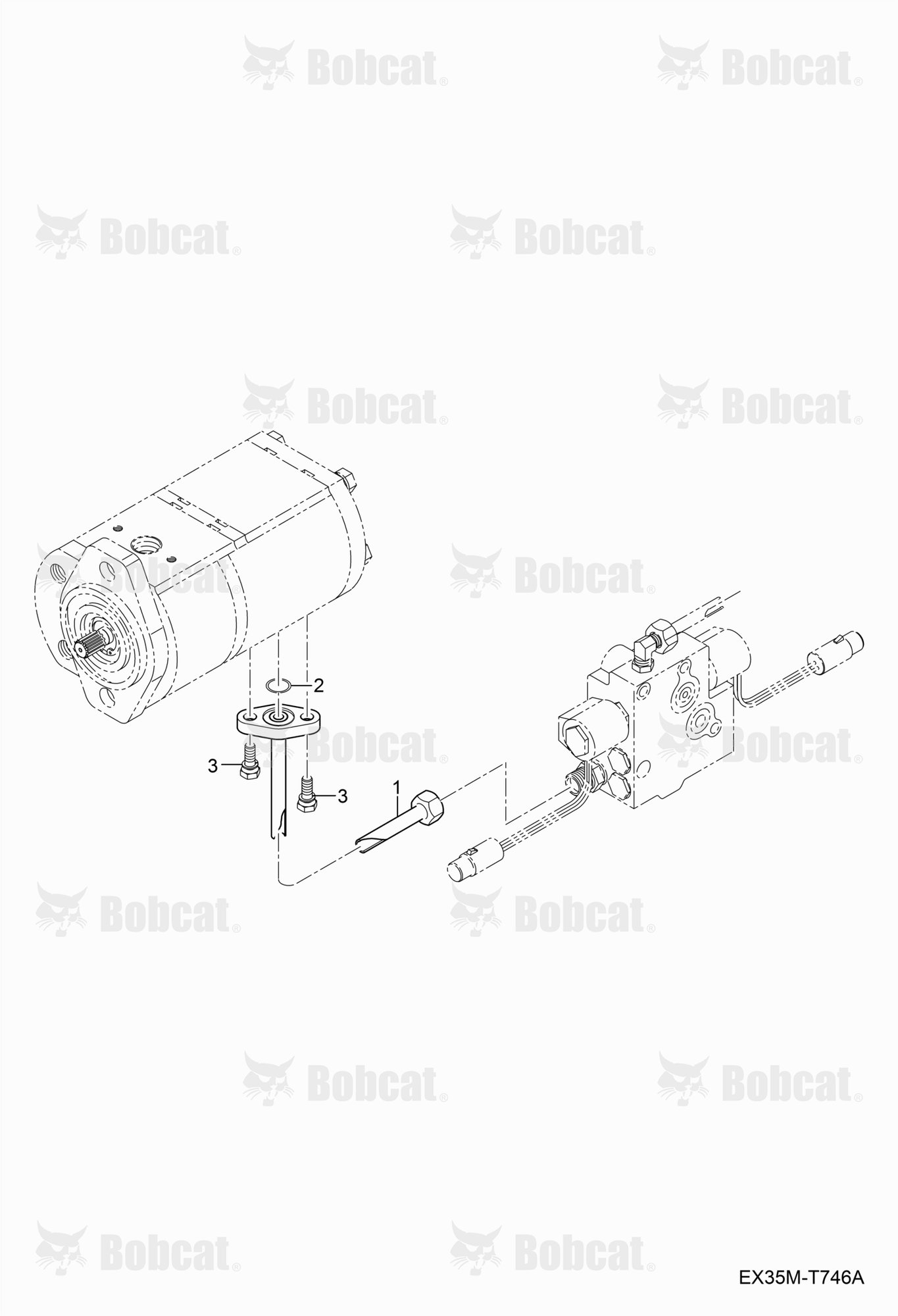 PTO Hydraulic Tube Group