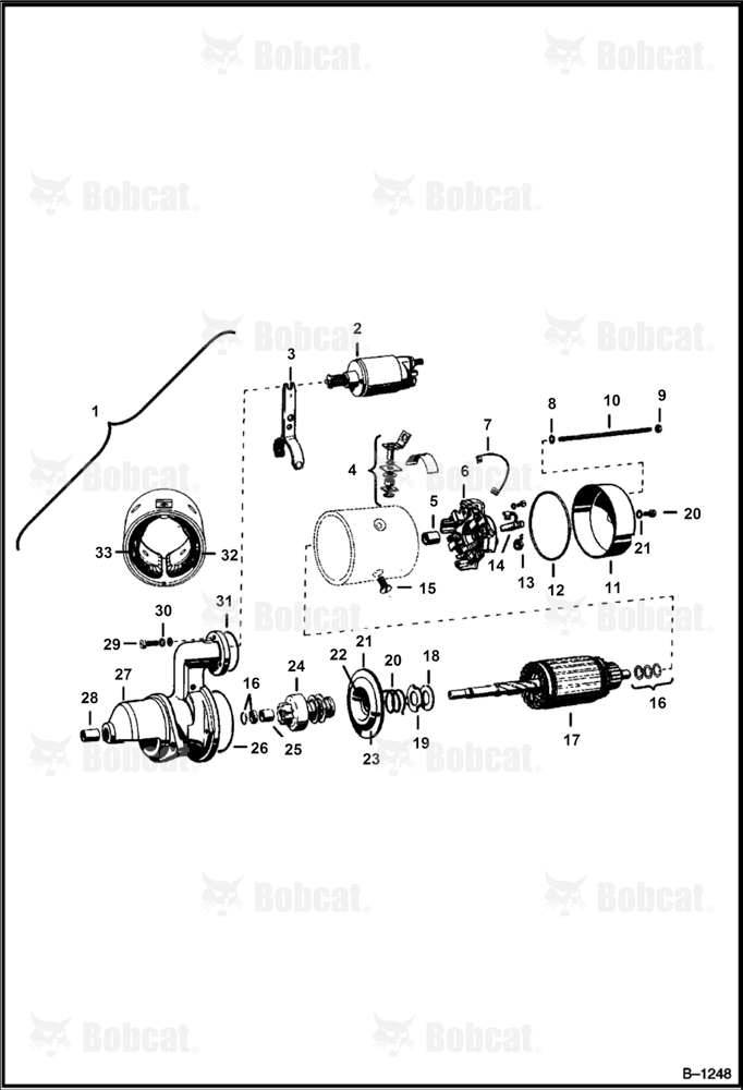Starter (Bosch 0-001-358-047)