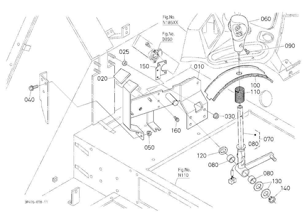 Main Gear Shift Lever