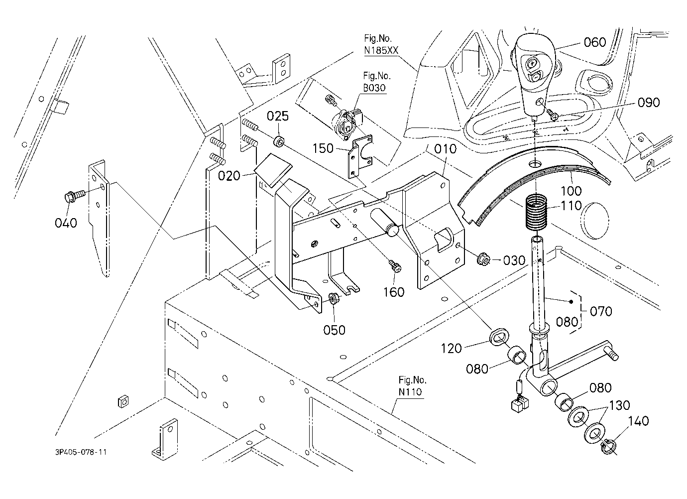 Main Gear Shift Lever