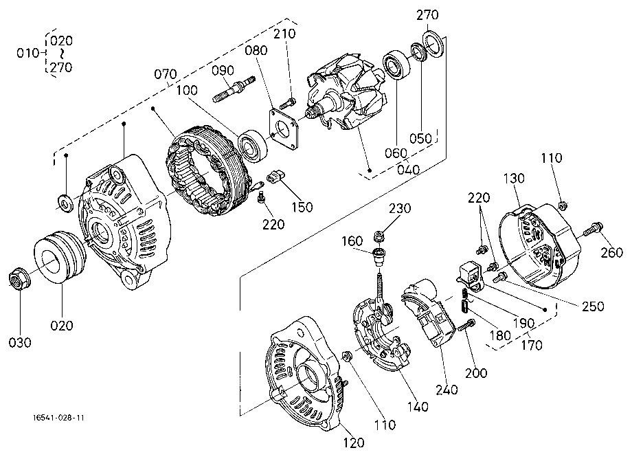 Alternator [A][Au][Nz] [Component Parts]