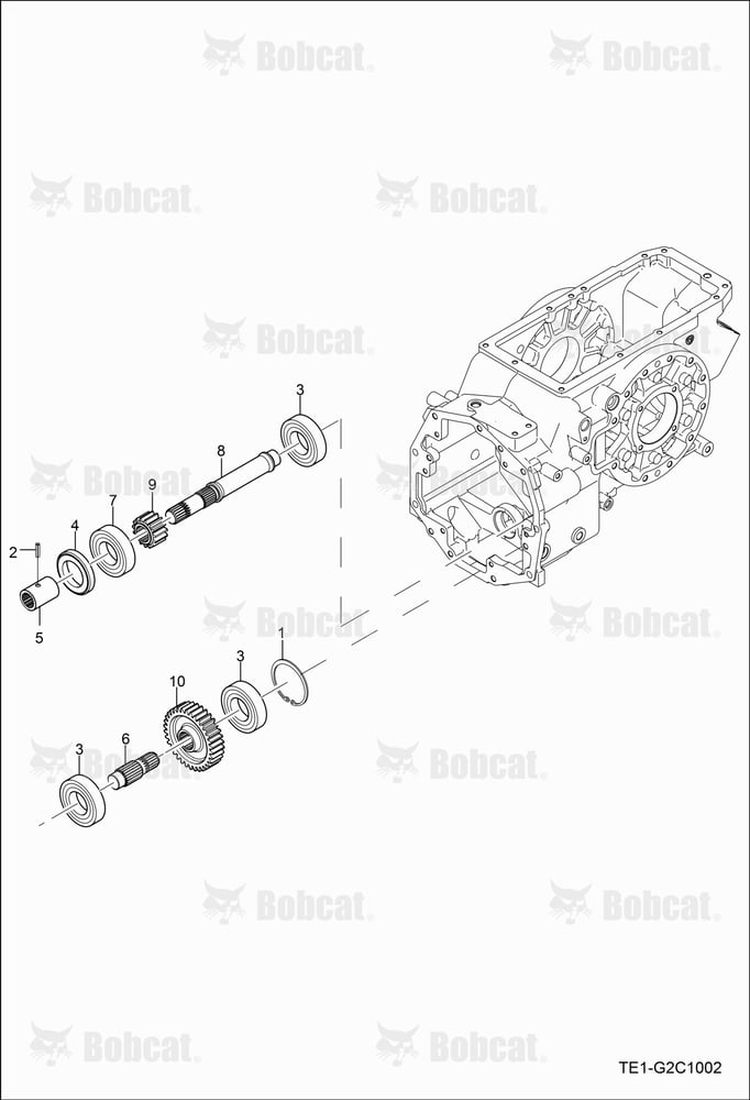 PTO Input Shaft Group