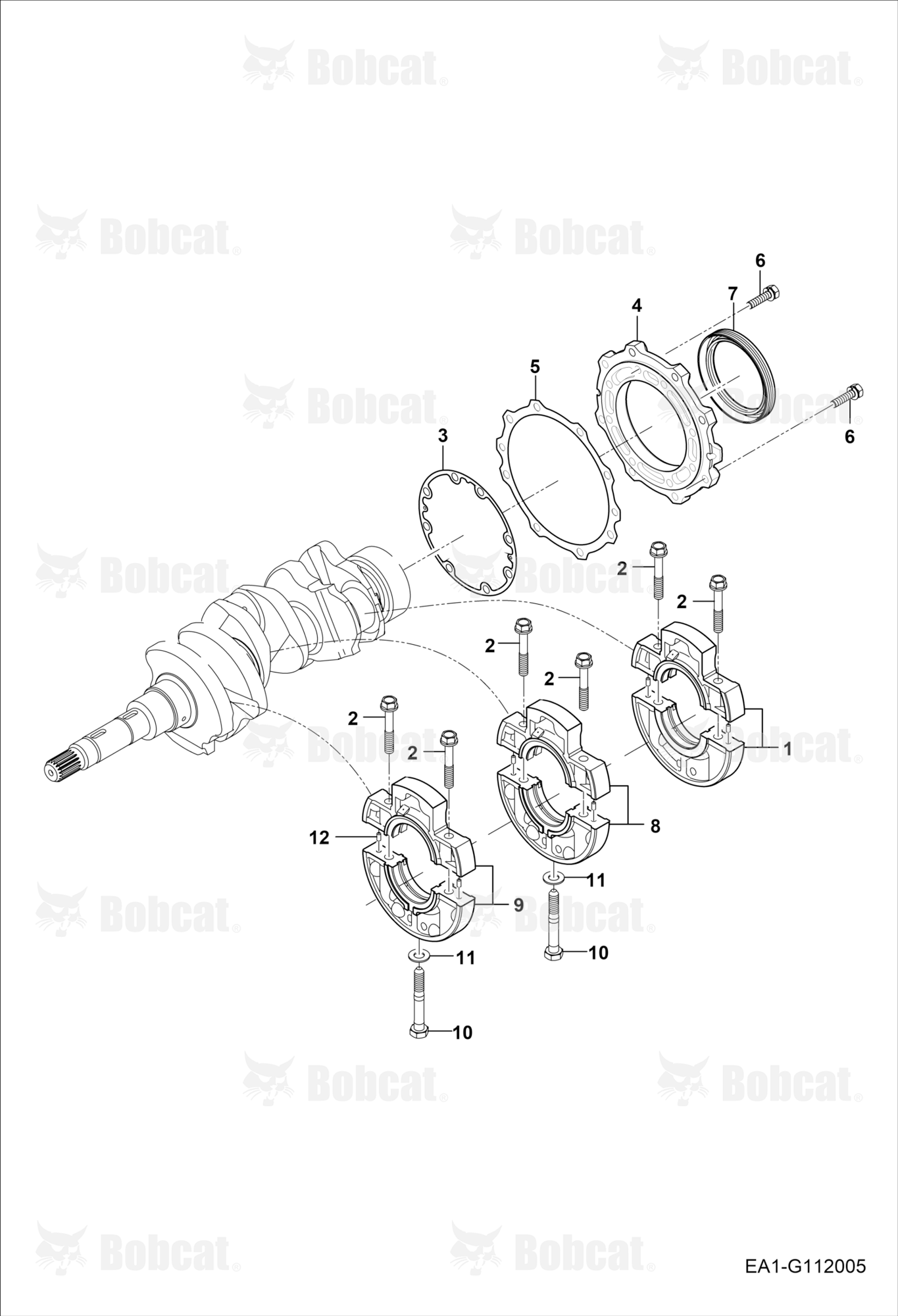 Main Bearing Case Group