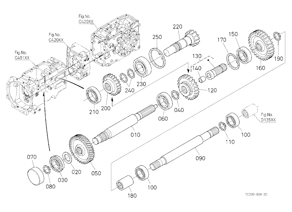Pto Countershaft [Old Type]