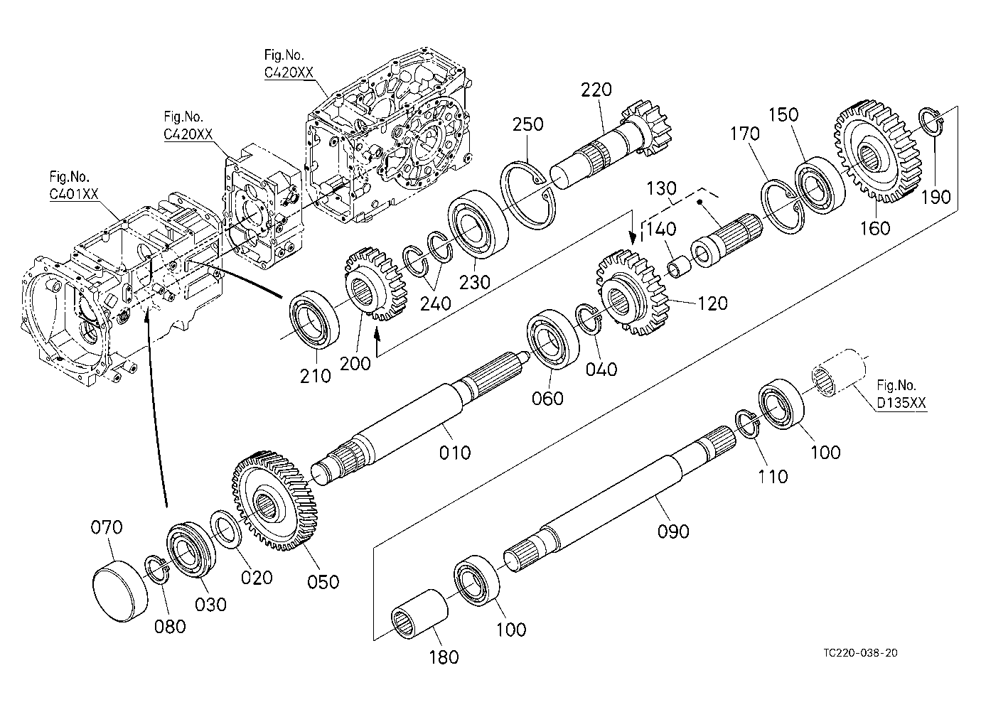 Pto Countershaft [Old Type]