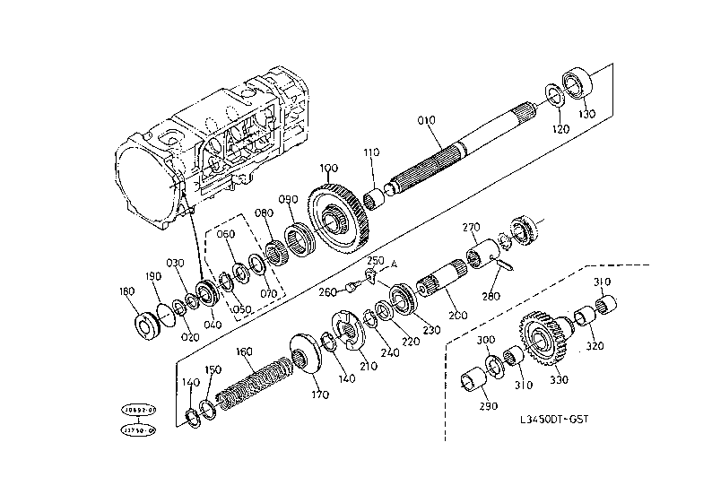 Pto Counter Shaft
