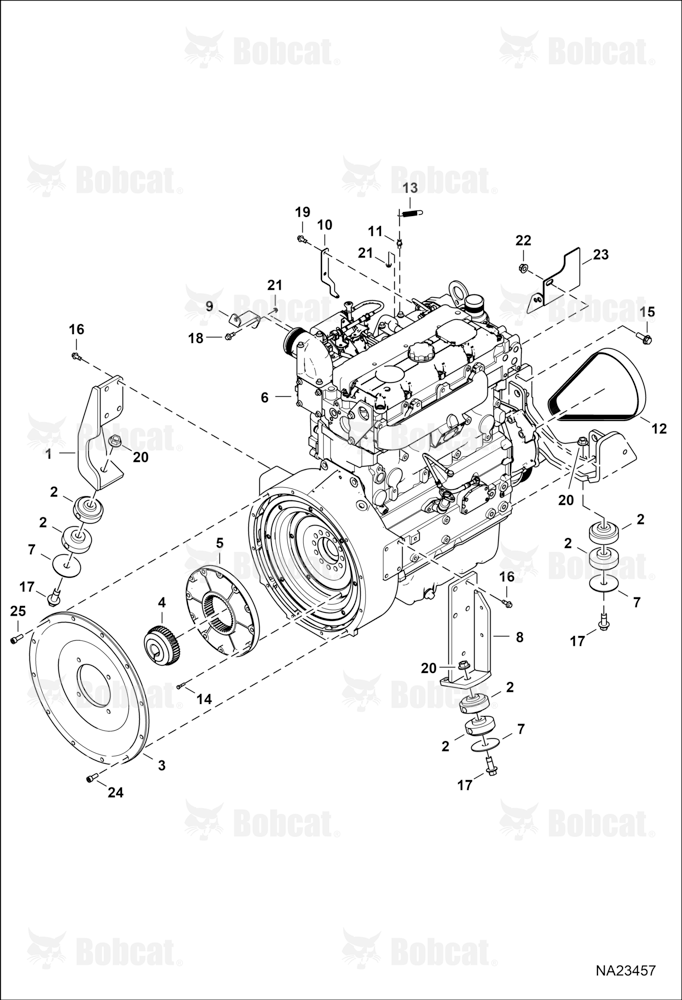 Engine & Attaching Parts (Engine Mounts)