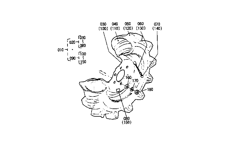 Front Wheel (5-12) B6200D-P-[A]