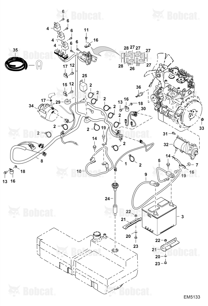 Electrical Circuitry (Engine Sensors, Battery, Alternator & Starter)
