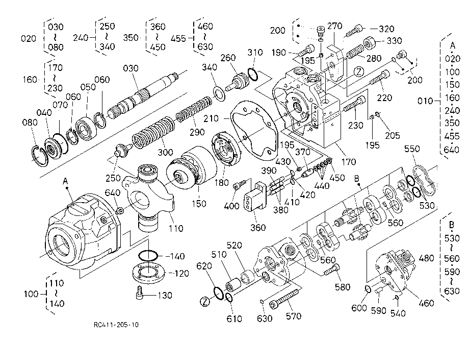 Piston Pump(Component Parts)