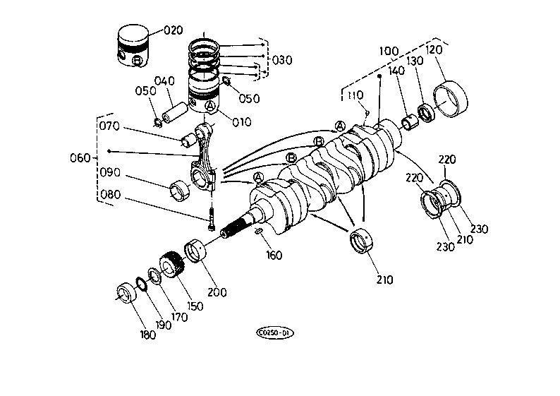 Piston/Crankshaft