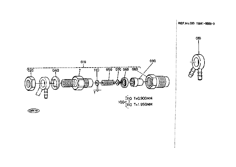Nozzle Holder (Section Parts)