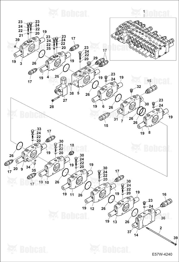 Control Valve (Boom Swing)