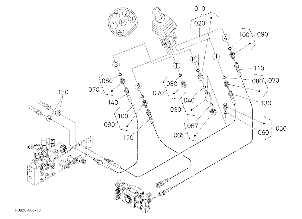 Oil Piping (Control Rh)