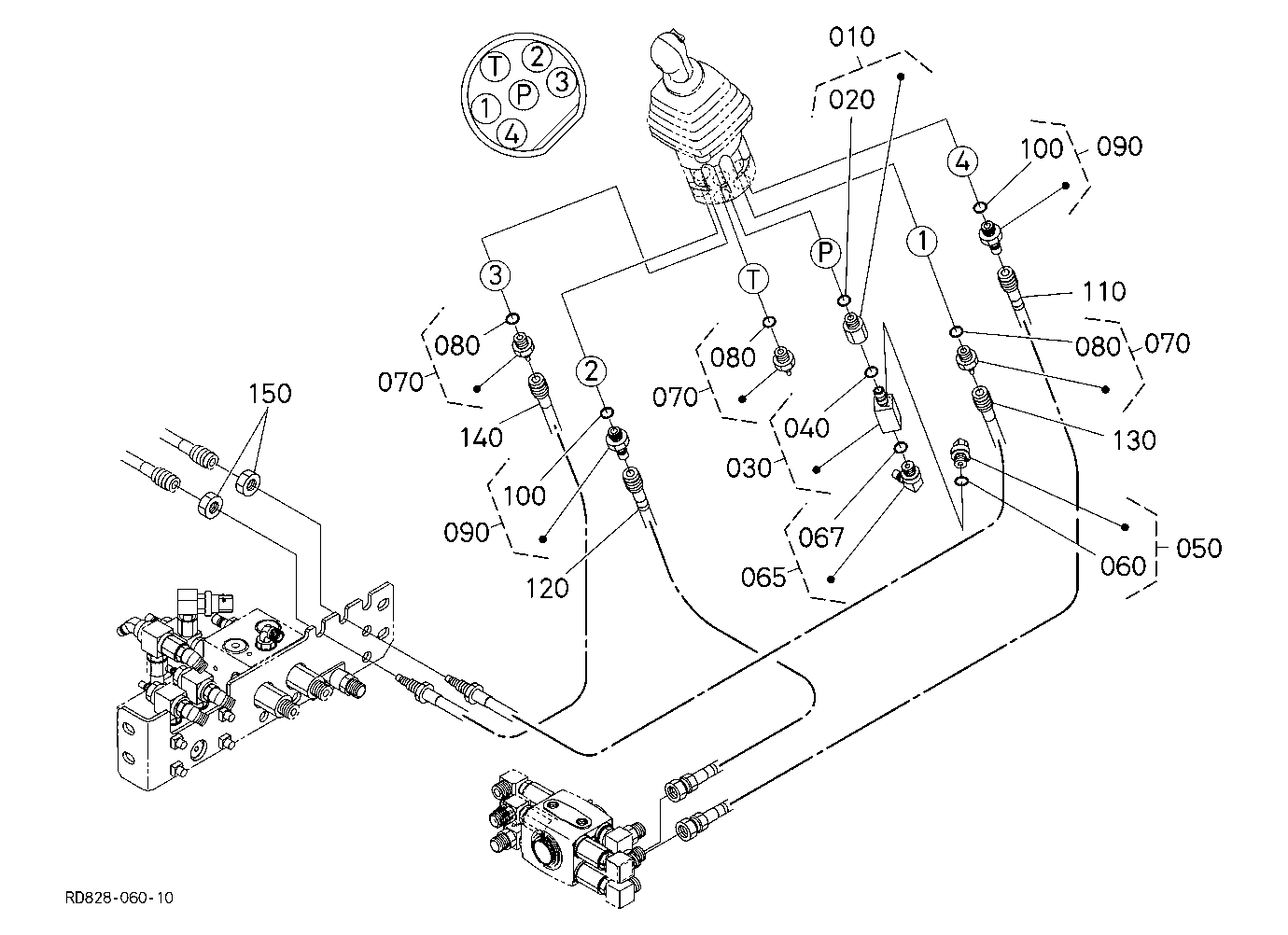 Oil Piping (Control Rh)