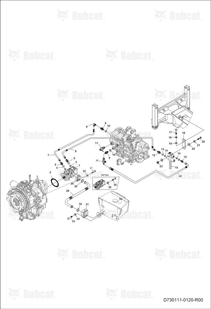Intake and Priority Valve CIRCUIT-MECH